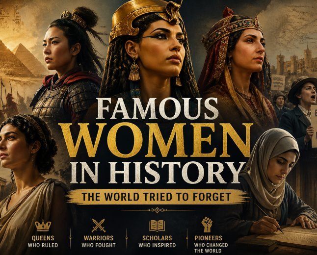 Famous Women in History: Powerful & Influential Women Who Changed the World
